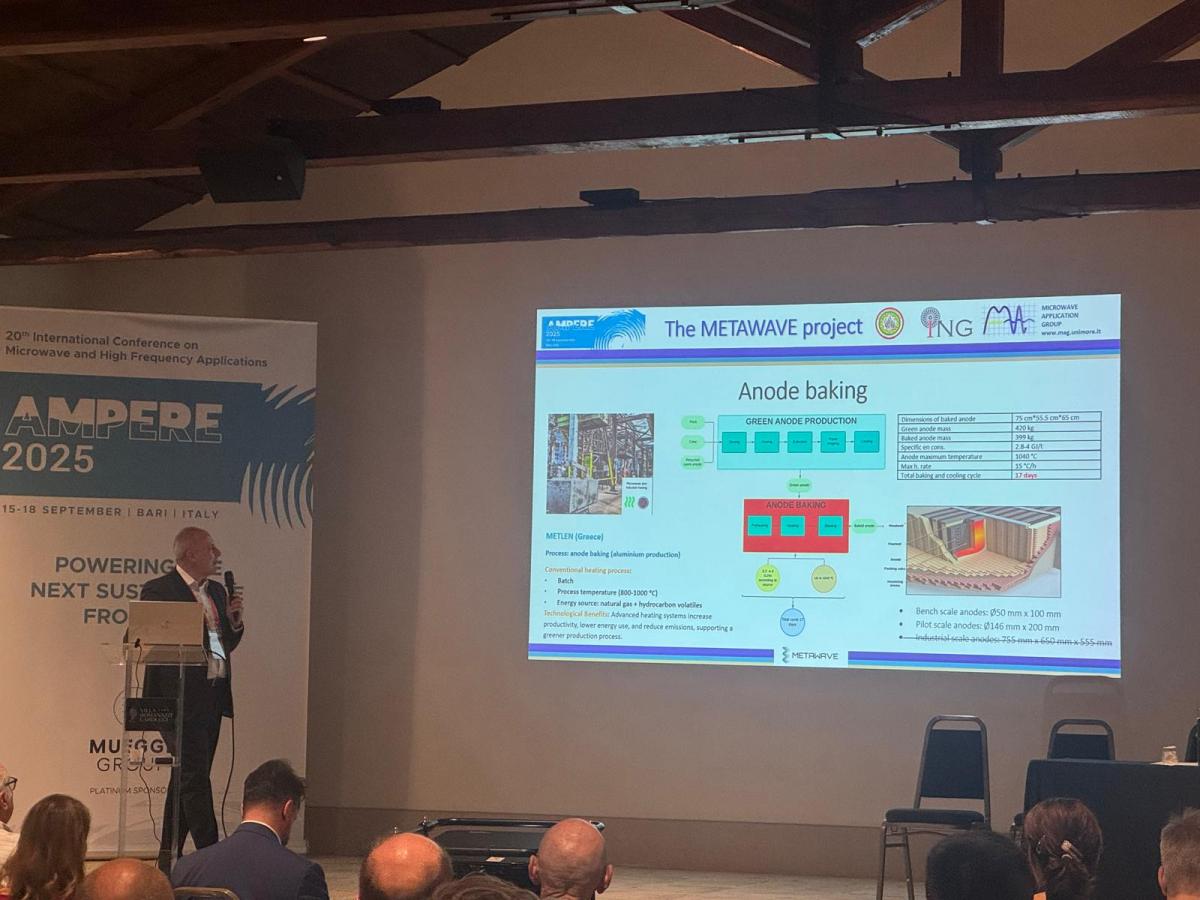 METAWAVE oral presentation at AMPERE 2025