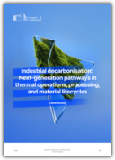 Cover of the European Commission publication on industrial decarbonisation