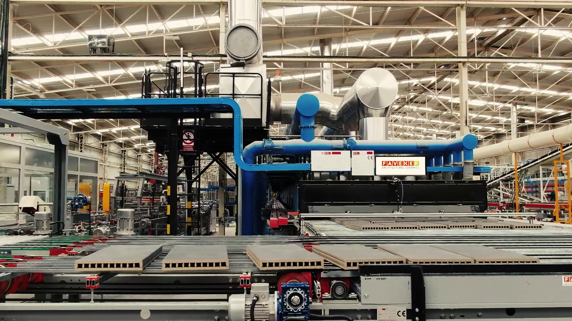 GRES ARAGÓN ceramics production site
